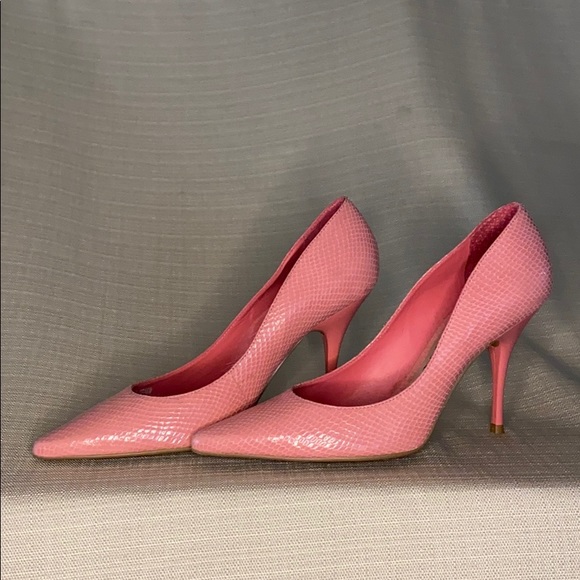 BCBGirls Shoes - BCBG GIRLS | Pink “Alligator” Pumps | SO Fierce
